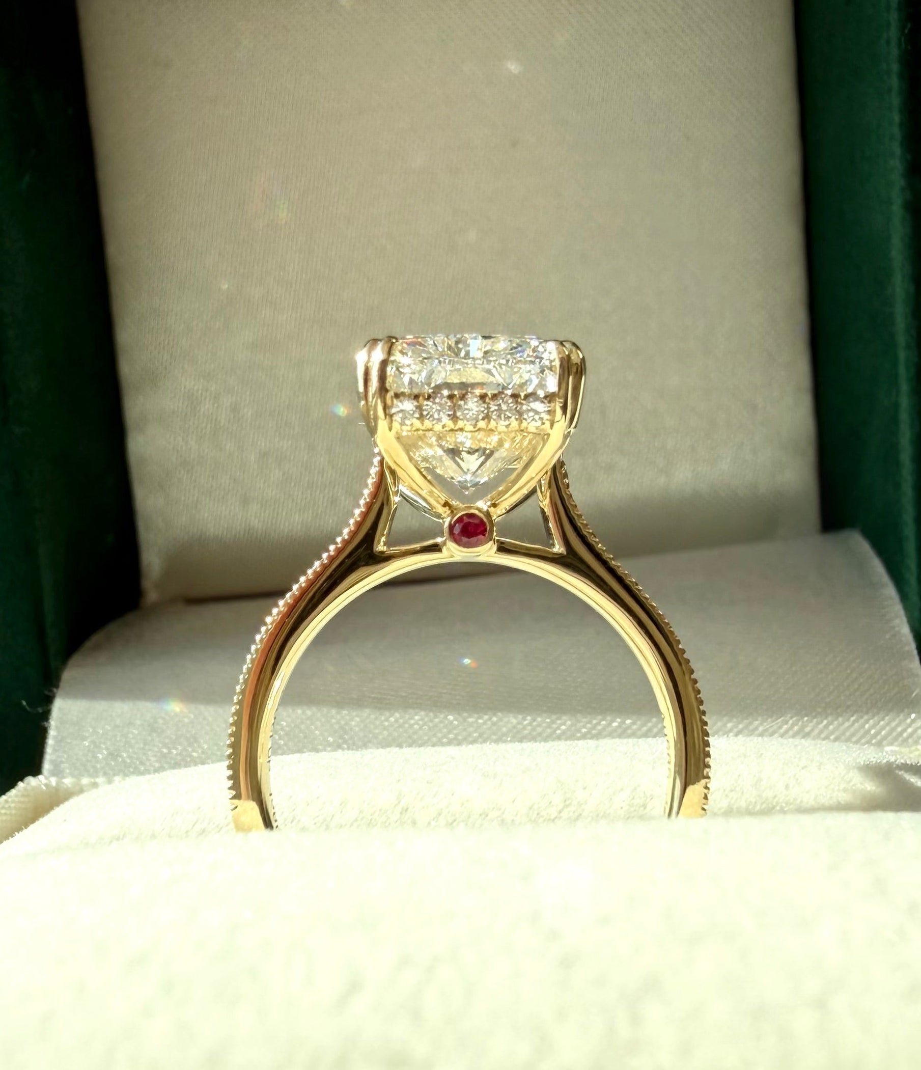 Athena - Radiant (with birthstones)