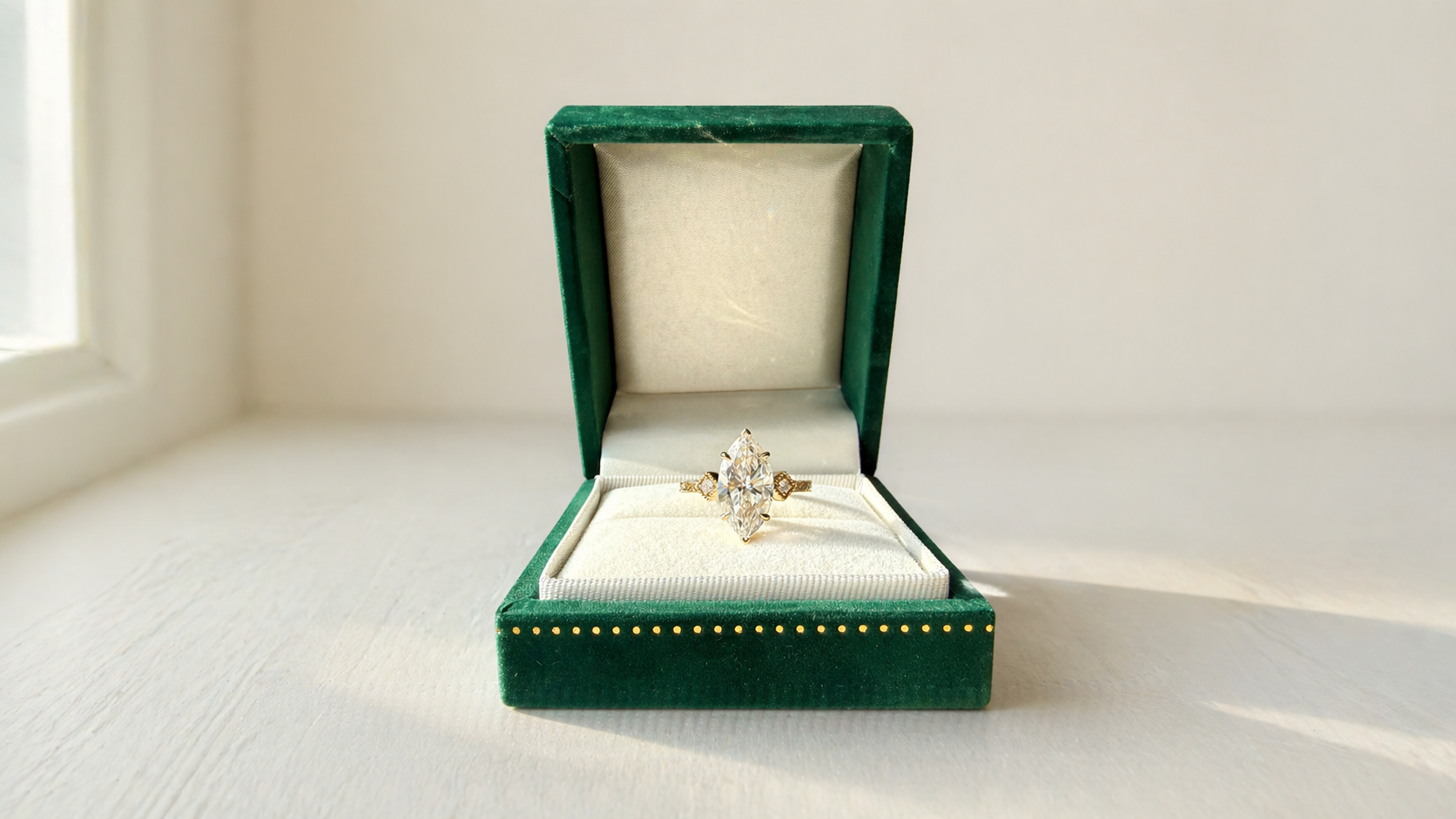 The Seraphine Marquise Ring